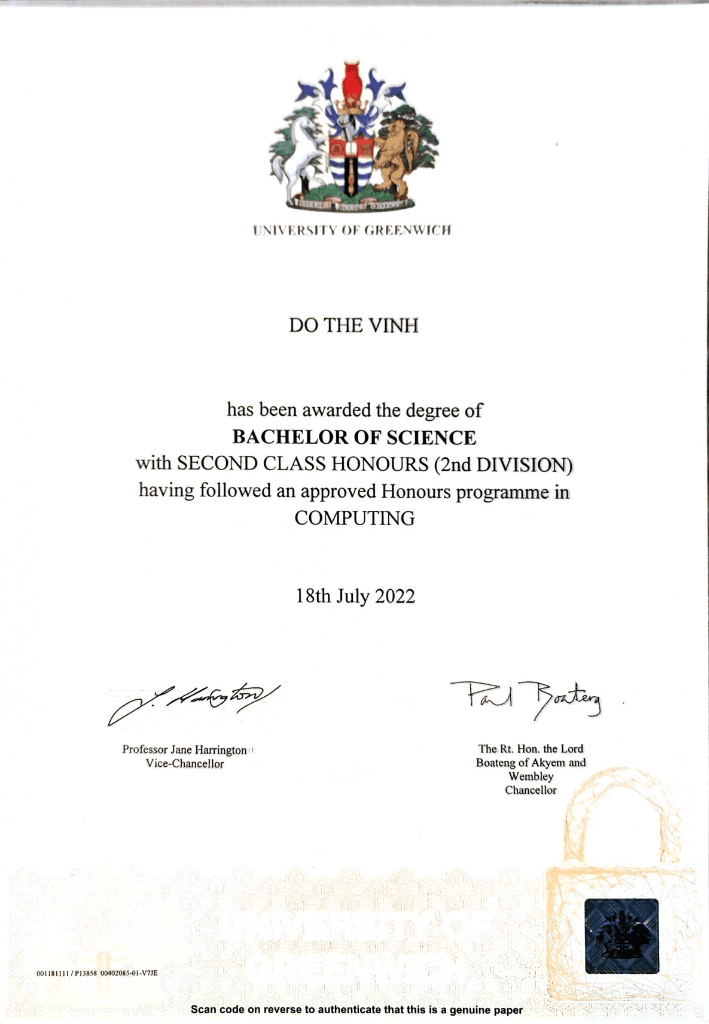BSc (Hons) Computing